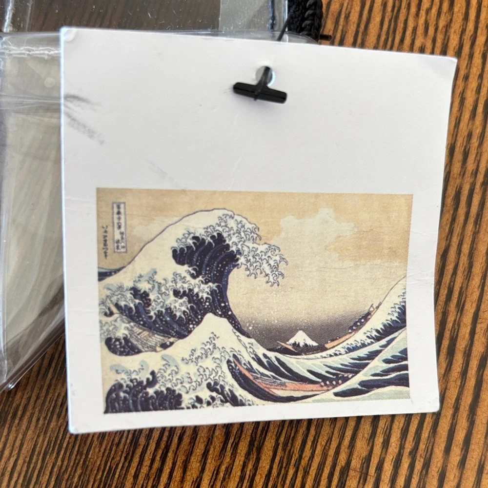 Hokusai Great Wave Clear Makeup Travel Kit